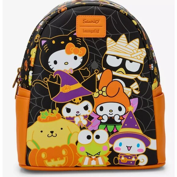 Loungefly - Hello Kitty And Friends Halloween Mini Backpack - NEW - FREE S&H ! - Picture 1 of 4